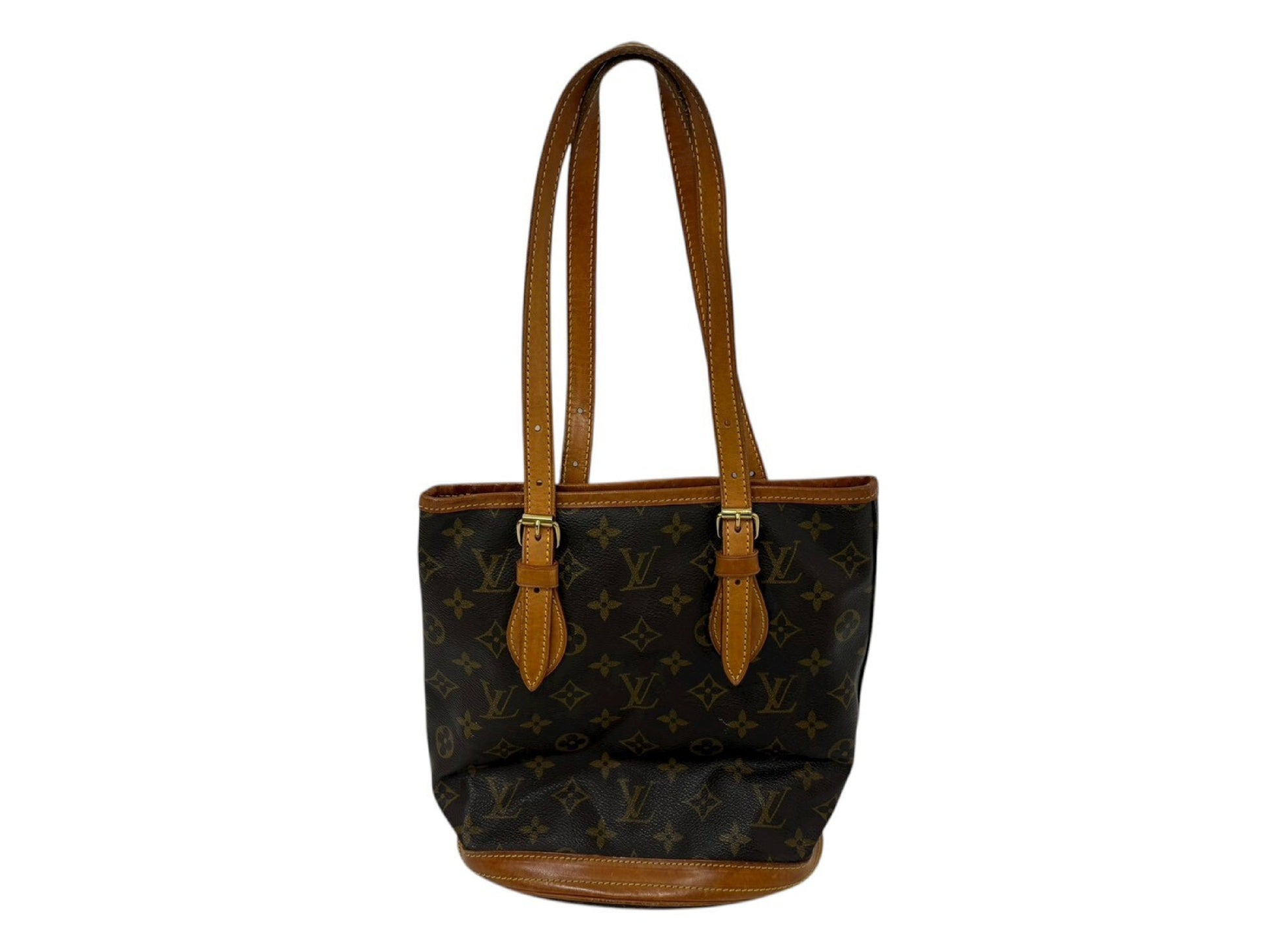 LOUIS VUITTON Monogram Monogram Bucket PM Tote Bag