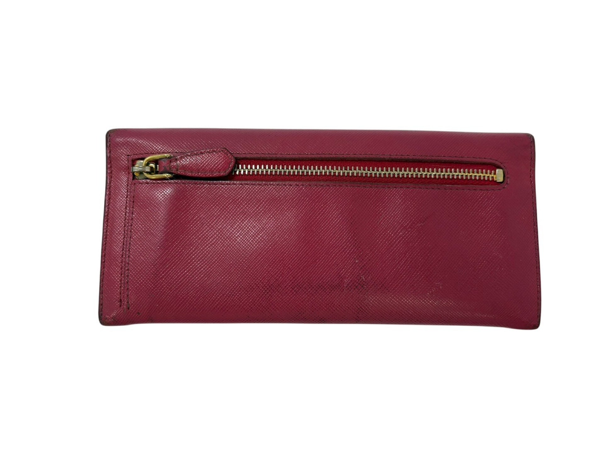 PRADA Ribbon Motif Long Wallet