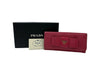 PRADA Ribbon Motif Long Wallet