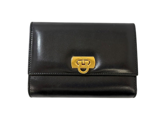 Salvatore Ferragamo Black Wallet