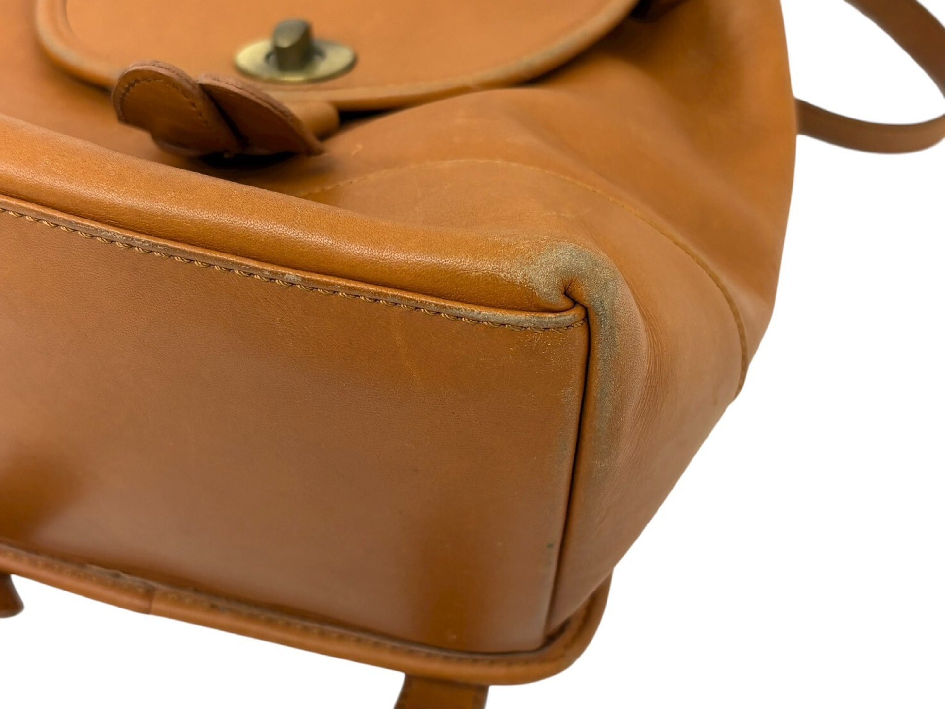 COACH Brown Leather Backpack