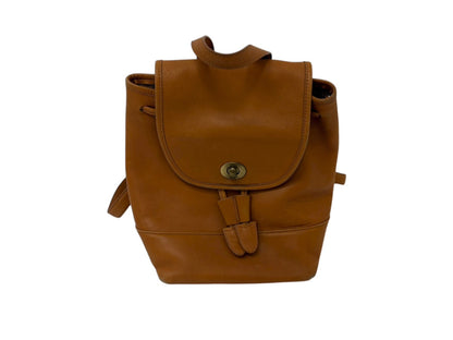 COACH Brown Leather Backpack