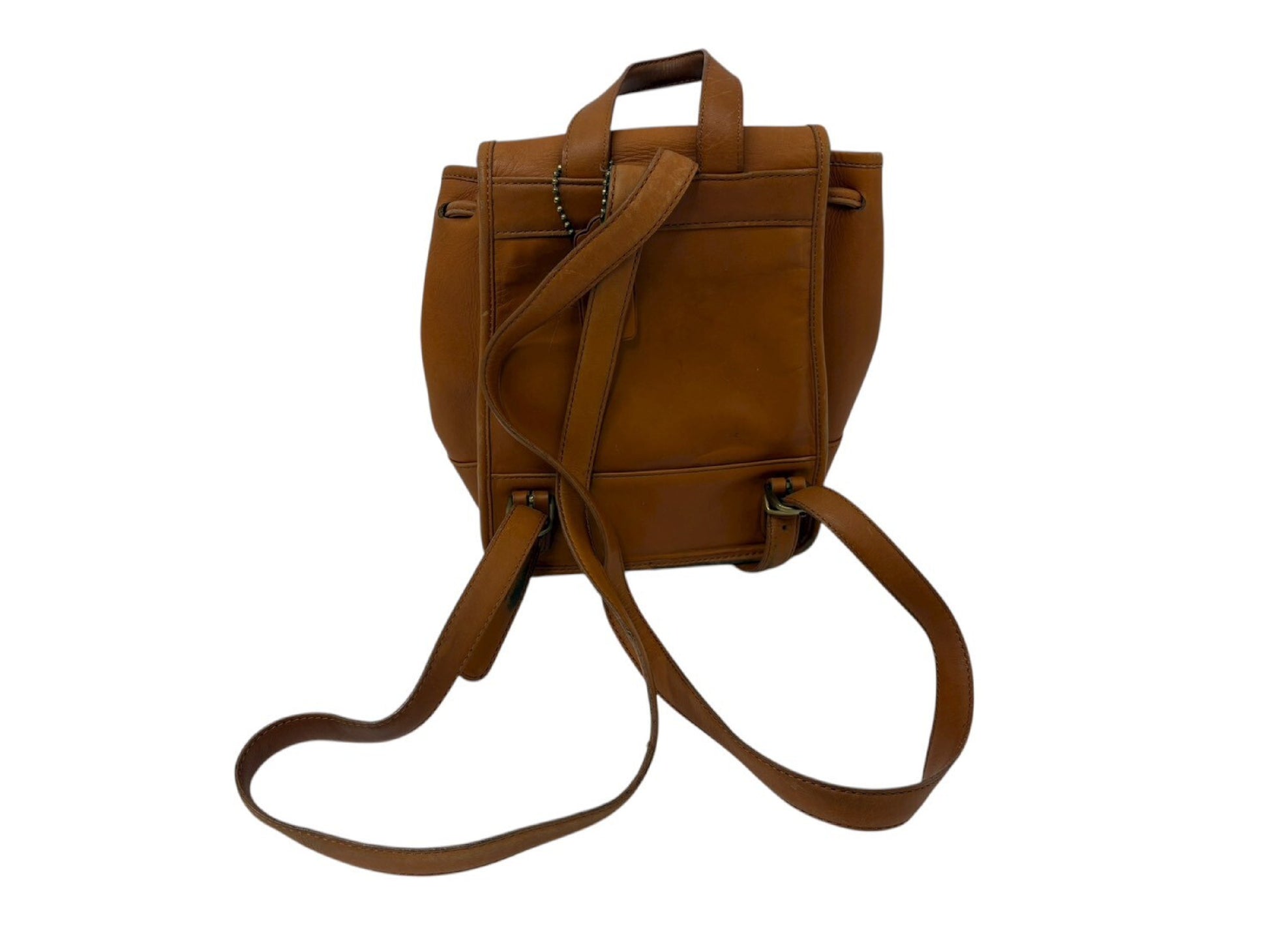COACH Brown Leather Backpack