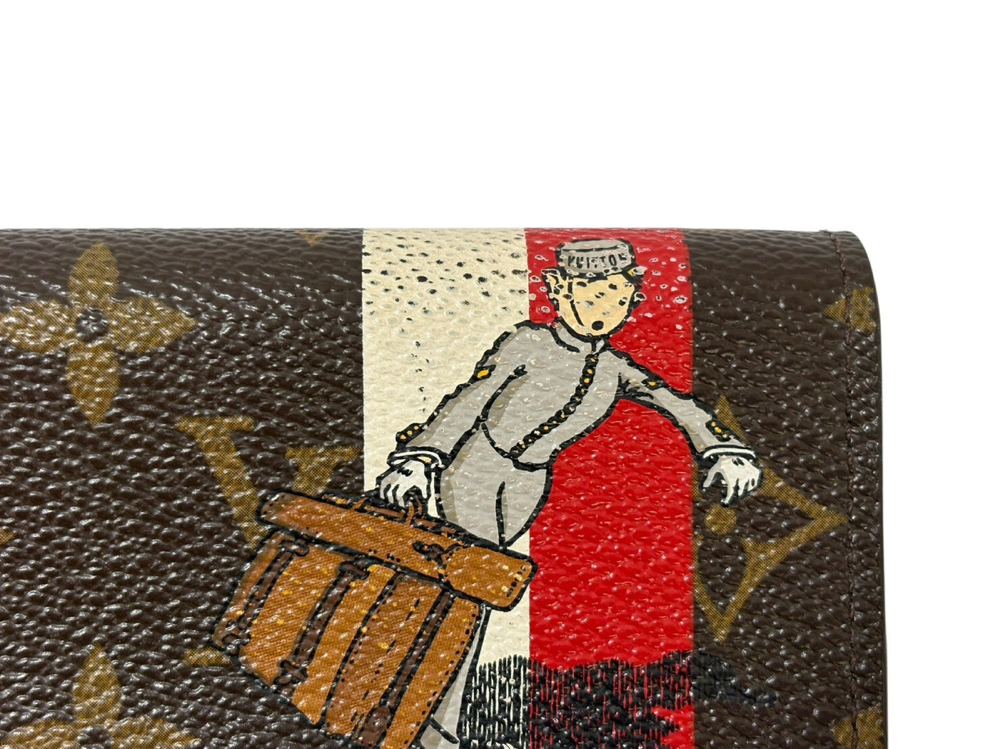 LOUIS VUITTON Monogram Portefeuille Sarah Wallet