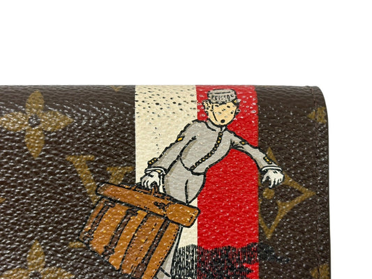 LOUIS VUITTON Monogram Portefeuille Sarah Wallet
