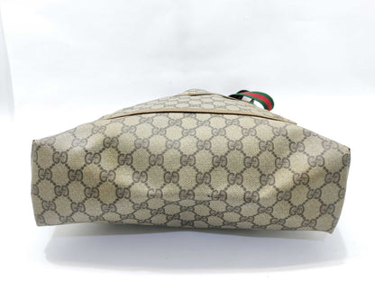 GUCCI Old GUCCI Gucci Tote Bag Old Gucci Sherry Line Tote Bag