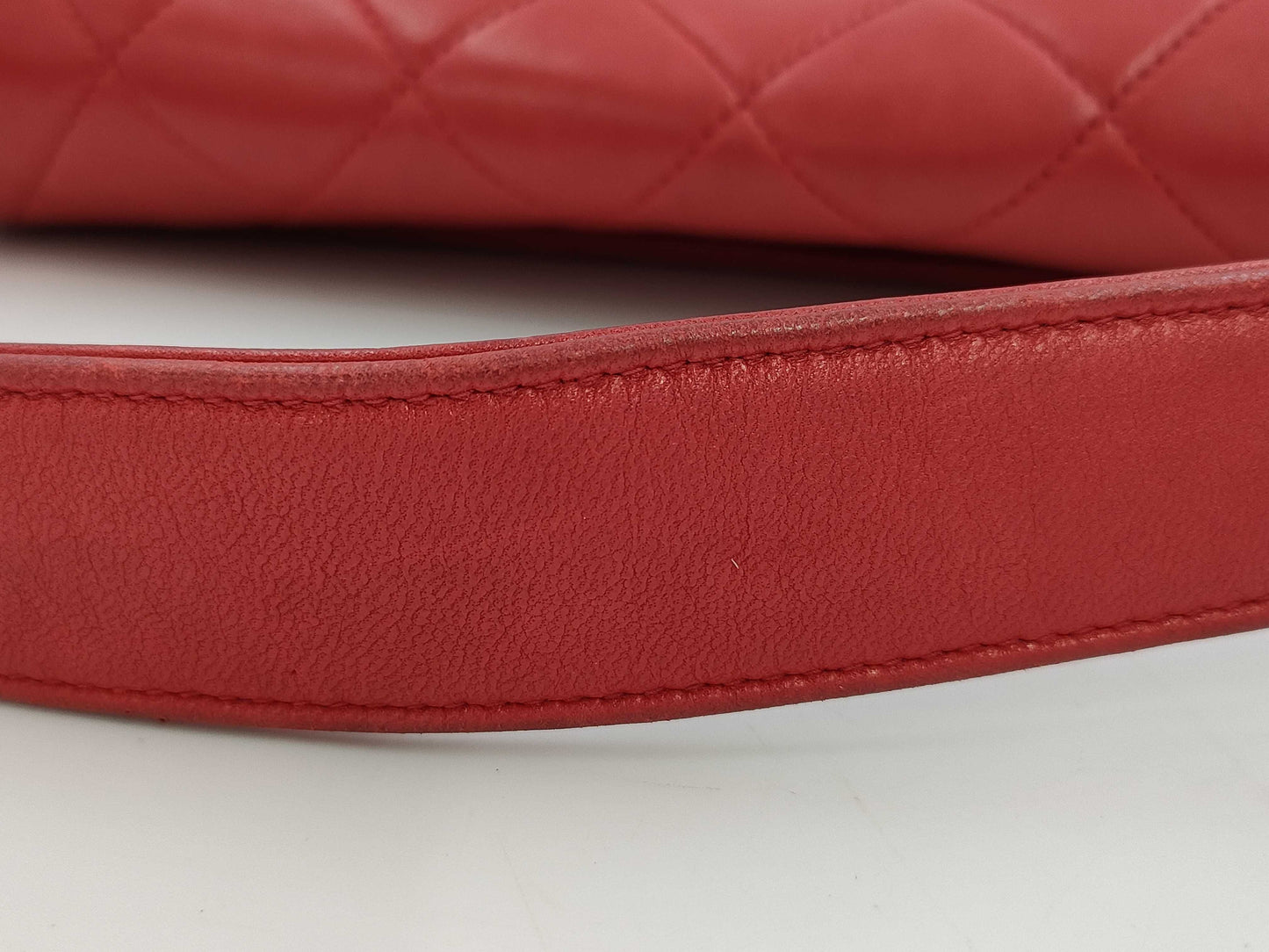 CHANEL Matelasse Double-Face Handbag Lambskin Handbag