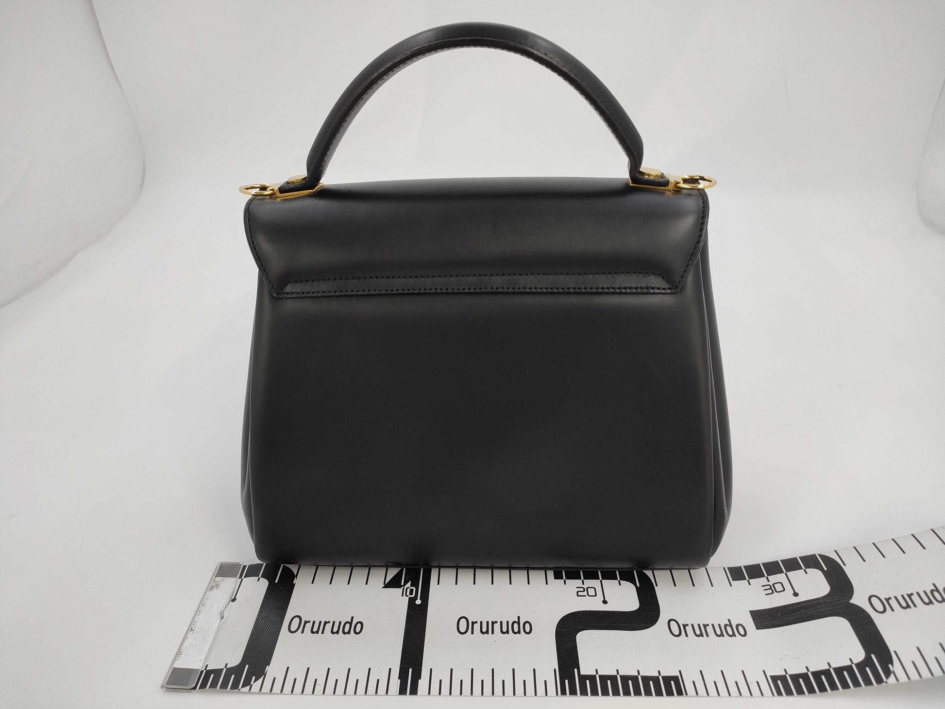 Salvatore Ferragamo Tote Bag, Box Calf Leather Handbag