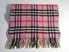 BURBERRY 100% Cashmere Nova Check Scarf Pink