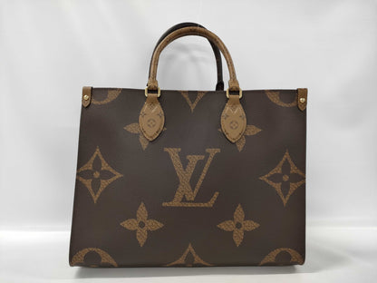 LOUIS VUITTON Monogram Giant On-the-Go MM M45321 FP2230 IC Tote Bag