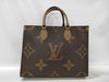 LOUIS VUITTON Monogram Giant On-the-Go MM M45321 FP2230 IC Tote Bag