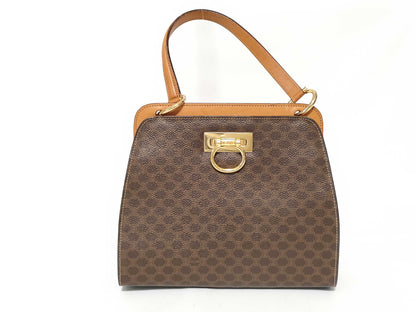 CELINE Macadam Triomphe Gancini Handbag