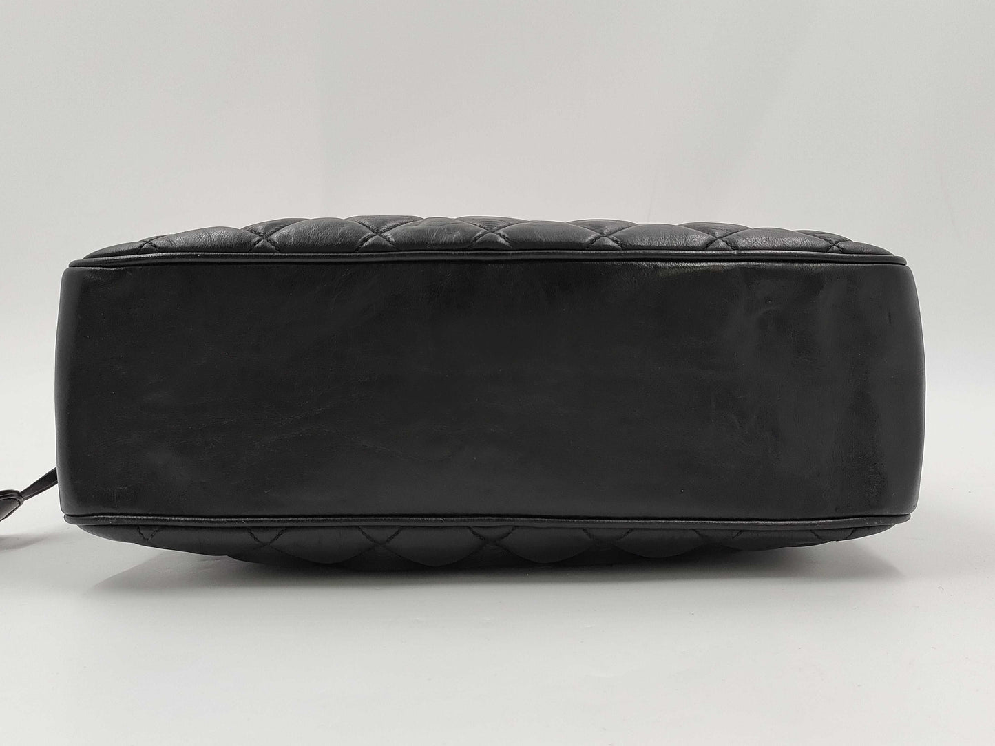 CHANEL Matelasse Lambskin Chain Shoulder Tote Bag