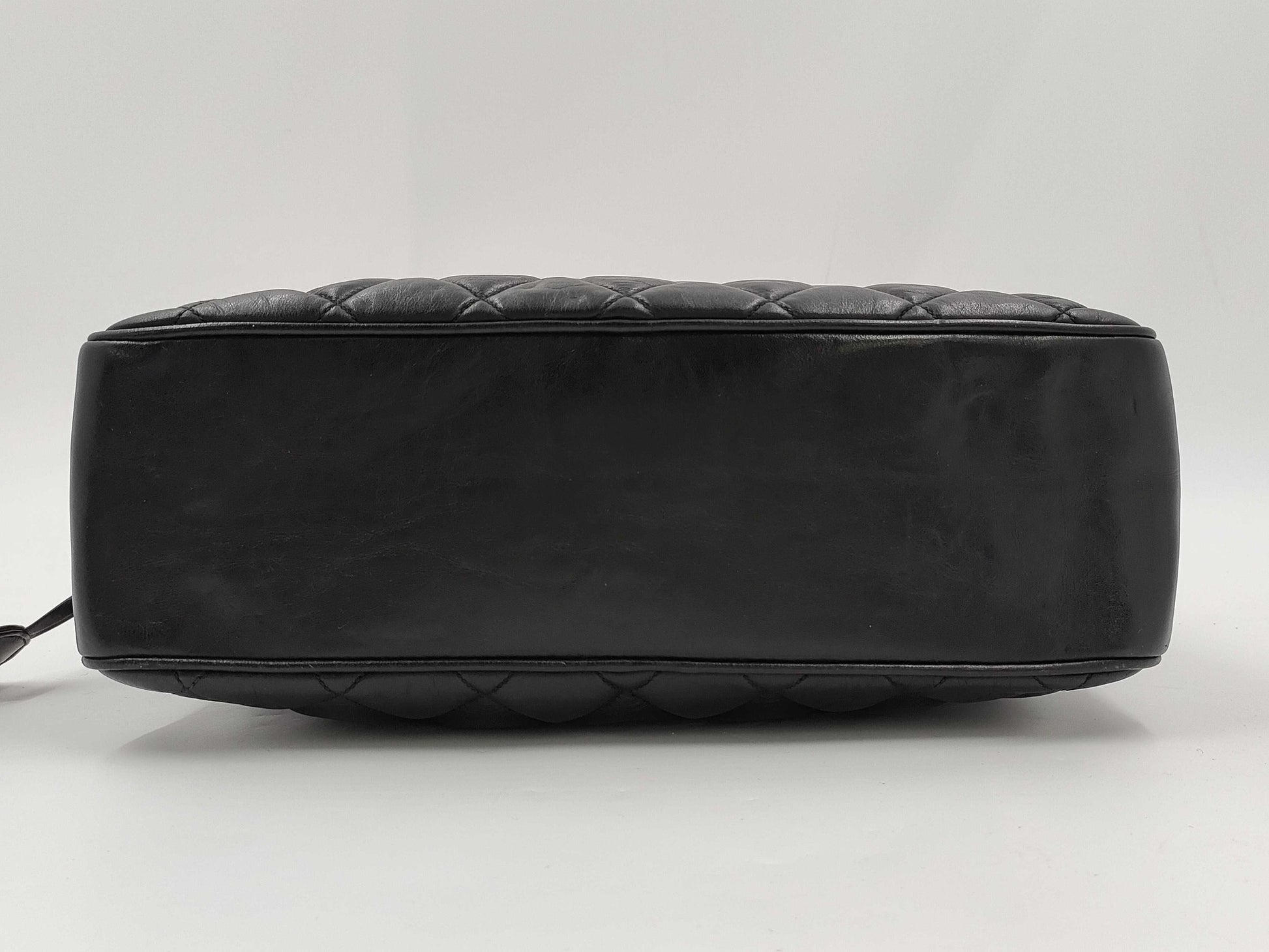 CHANEL Matelasse Lambskin Chain Shoulder Tote Bag