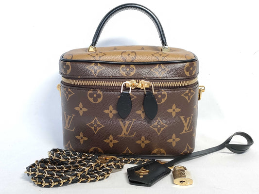 LOUIS VUITTON Monogram Vanity NV PM 2-way Shoulder Bag M45165 Vanity Bag