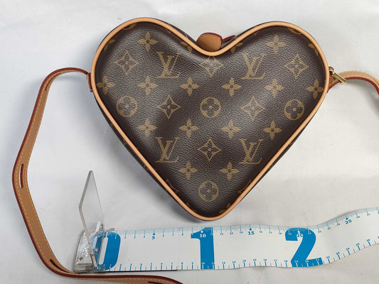 LOUIS VUITTON Monogram Sac Coeur Shoulder Bag M57456 Shoulder Bag