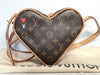 LOUIS VUITTON Monogram Sac Coeur Shoulder Bag M57456 Shoulder Bag