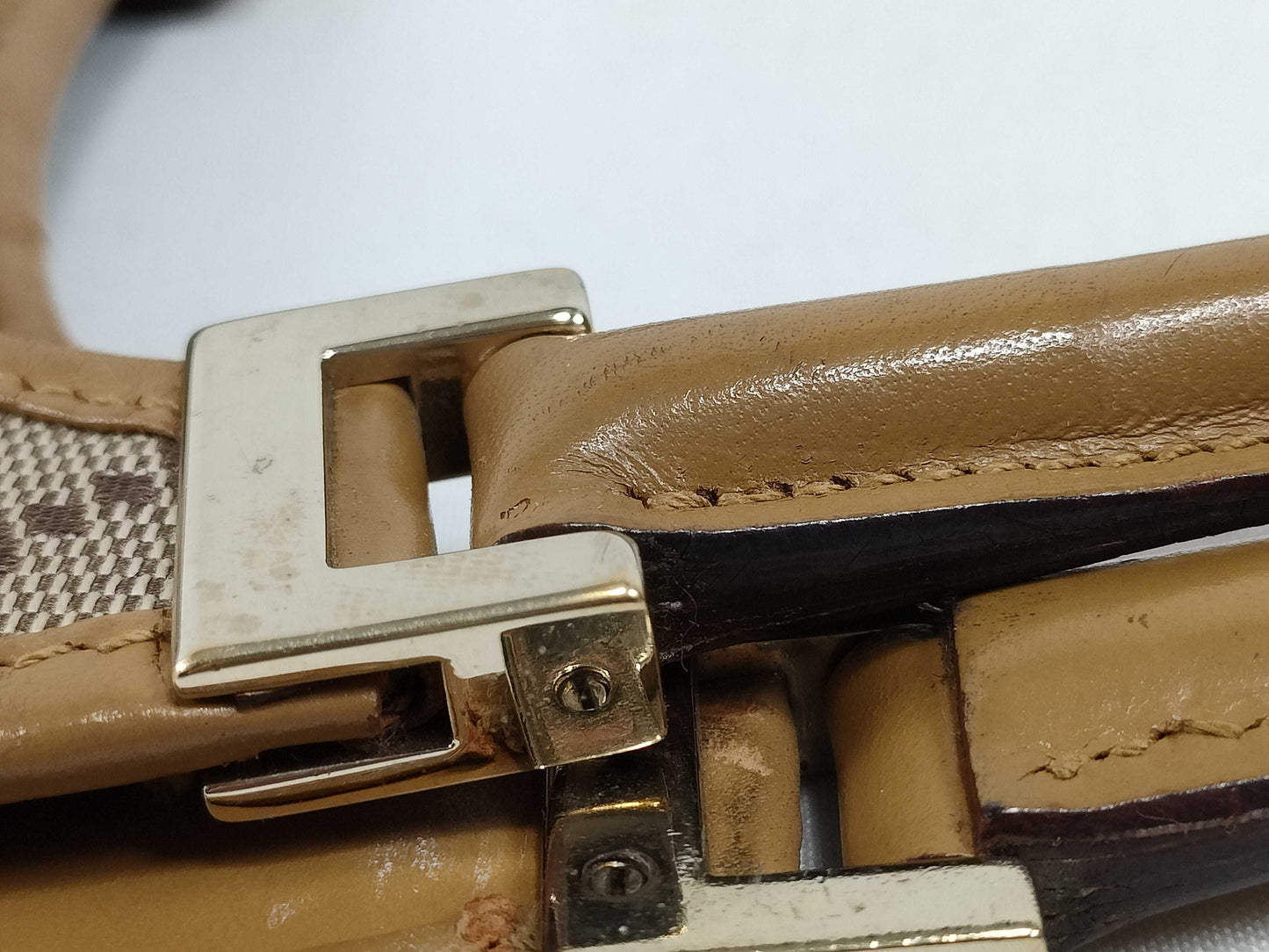 GUCCI Jackie Gucci GG Canvas Jackie Shoulder Bag Handbag