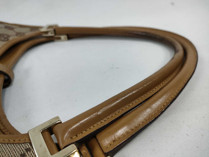 GUCCI Jackie Gucci GG Canvas Jackie Shoulder Bag Handbag