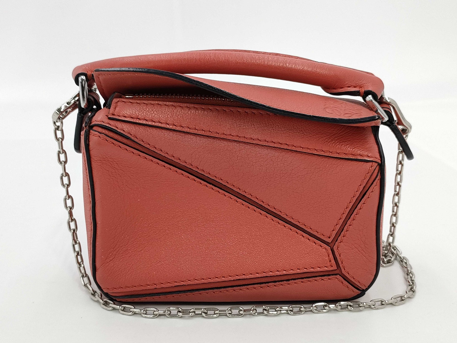 LOEWE Puzzle Bag Nano Chain Shoulder Bag