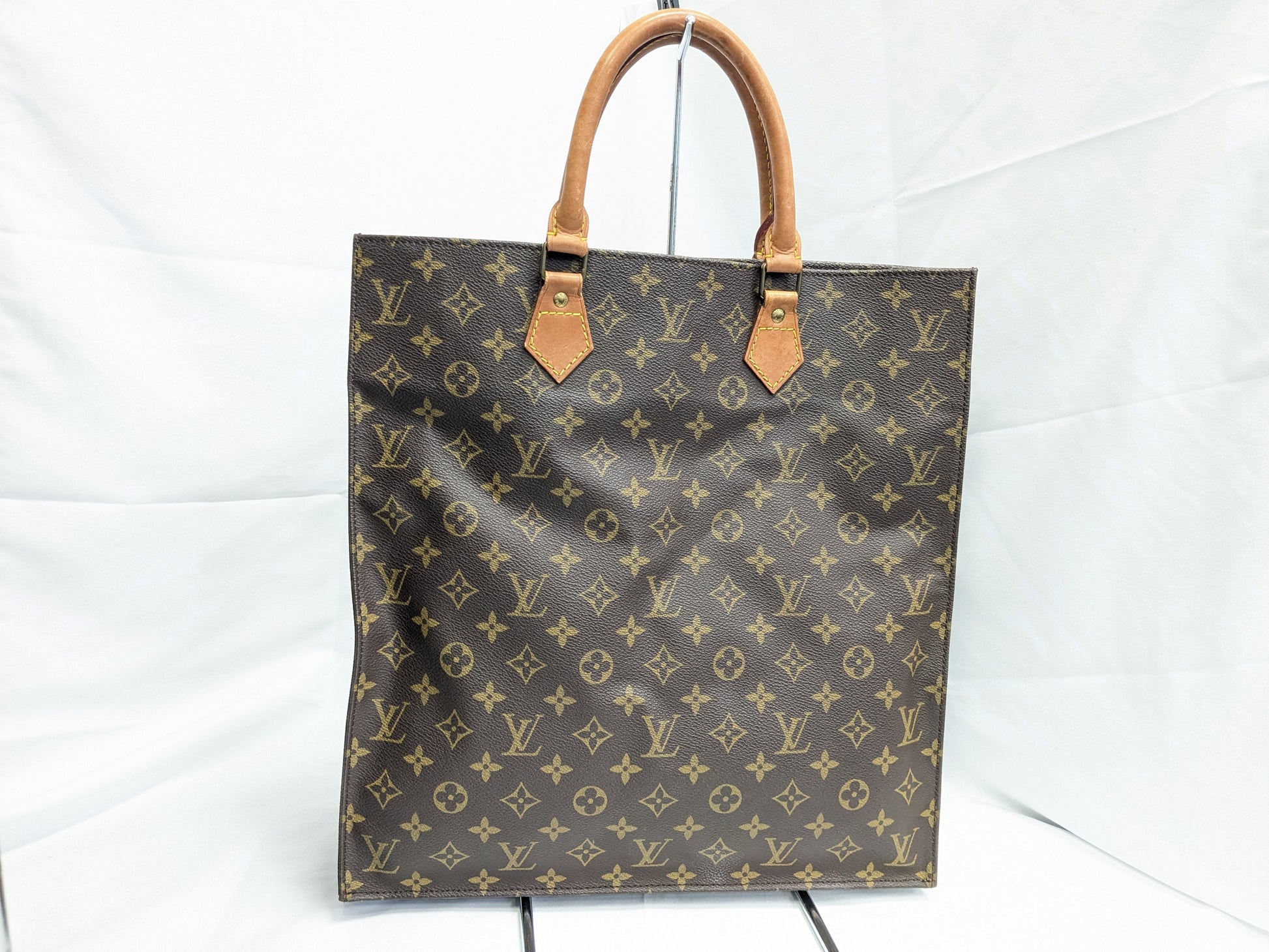 LOUIS VUITTON LV Monogram Sac Plat Tote Bag
