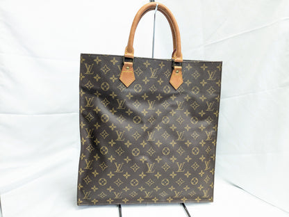 LOUIS VUITTON LV Monogram Sac Plat Tote Bag