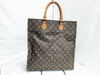 LOUIS VUITTON LV Monogram Sac Plat Tote Bag