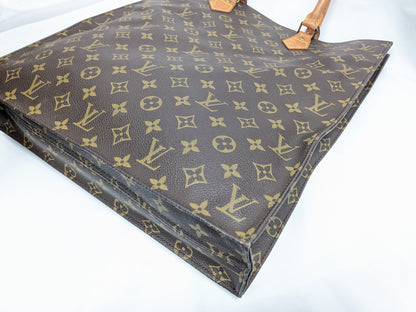 LOUIS VUITTON LV Monogram Sac Plat Tote Bag