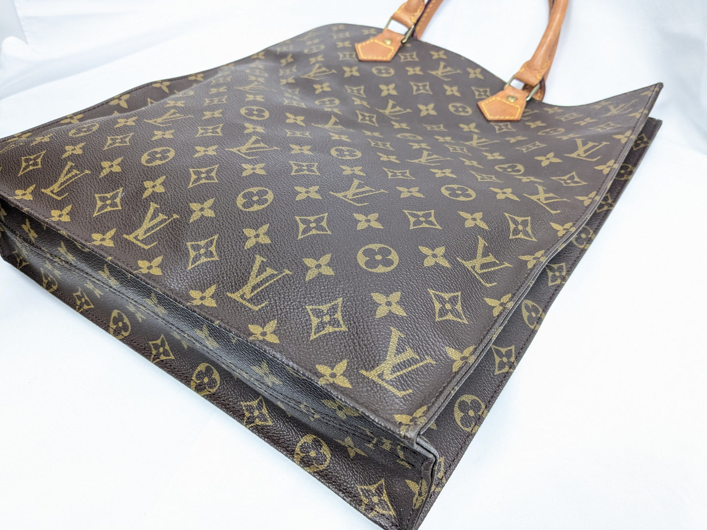 LOUIS VUITTON LV Monogram Sac Plat Tote Bag