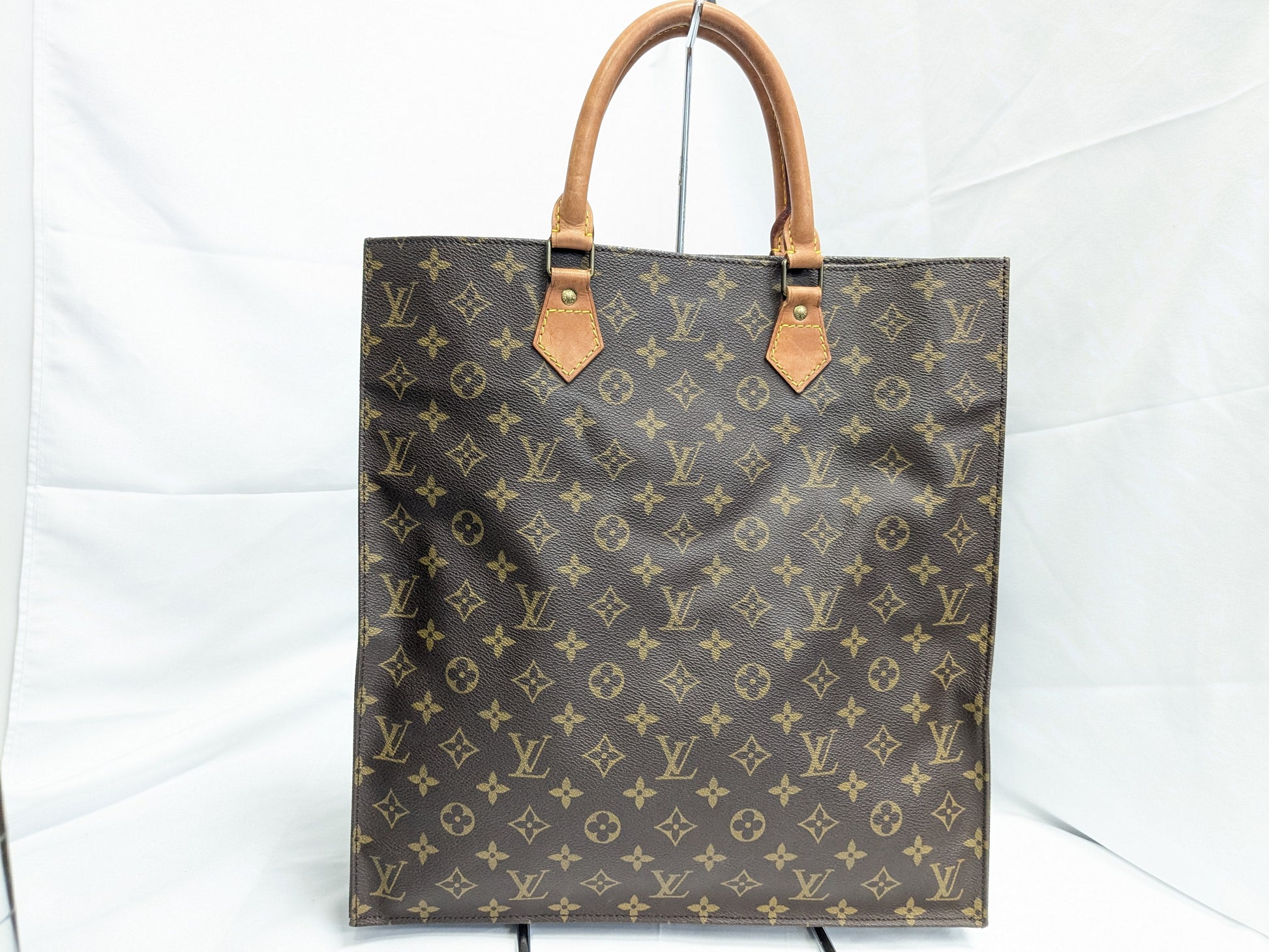 LOUIS VUITTON LV Monogram Sac Plat Tote Bag