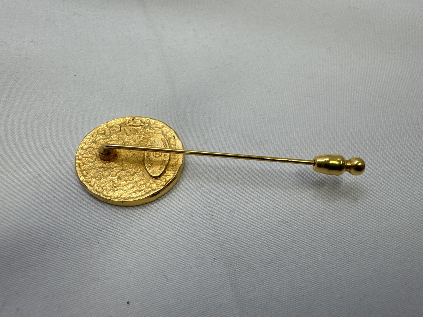 CHANEL Lion Motif Pin 1167 Brooch