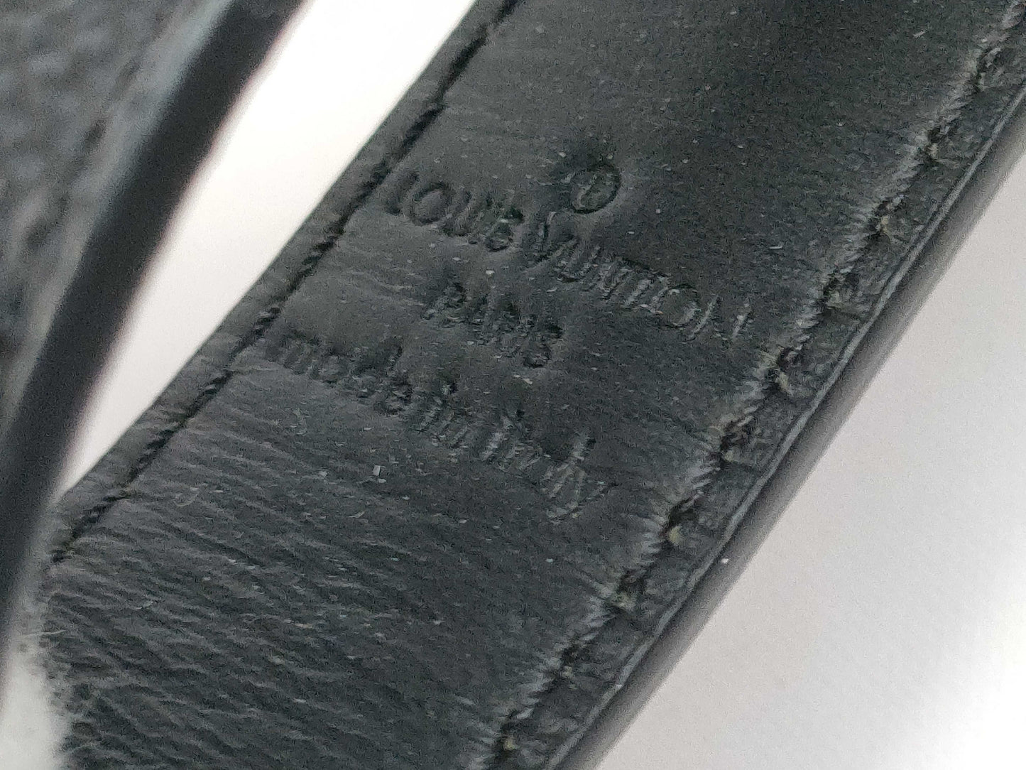 LOUIS VUITTON Damier Graphite Dragonne M62706 Key Case/Key Holder