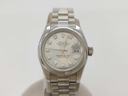 ROLEX Datejust 179166G P909505 Ice Blue Women's Watch