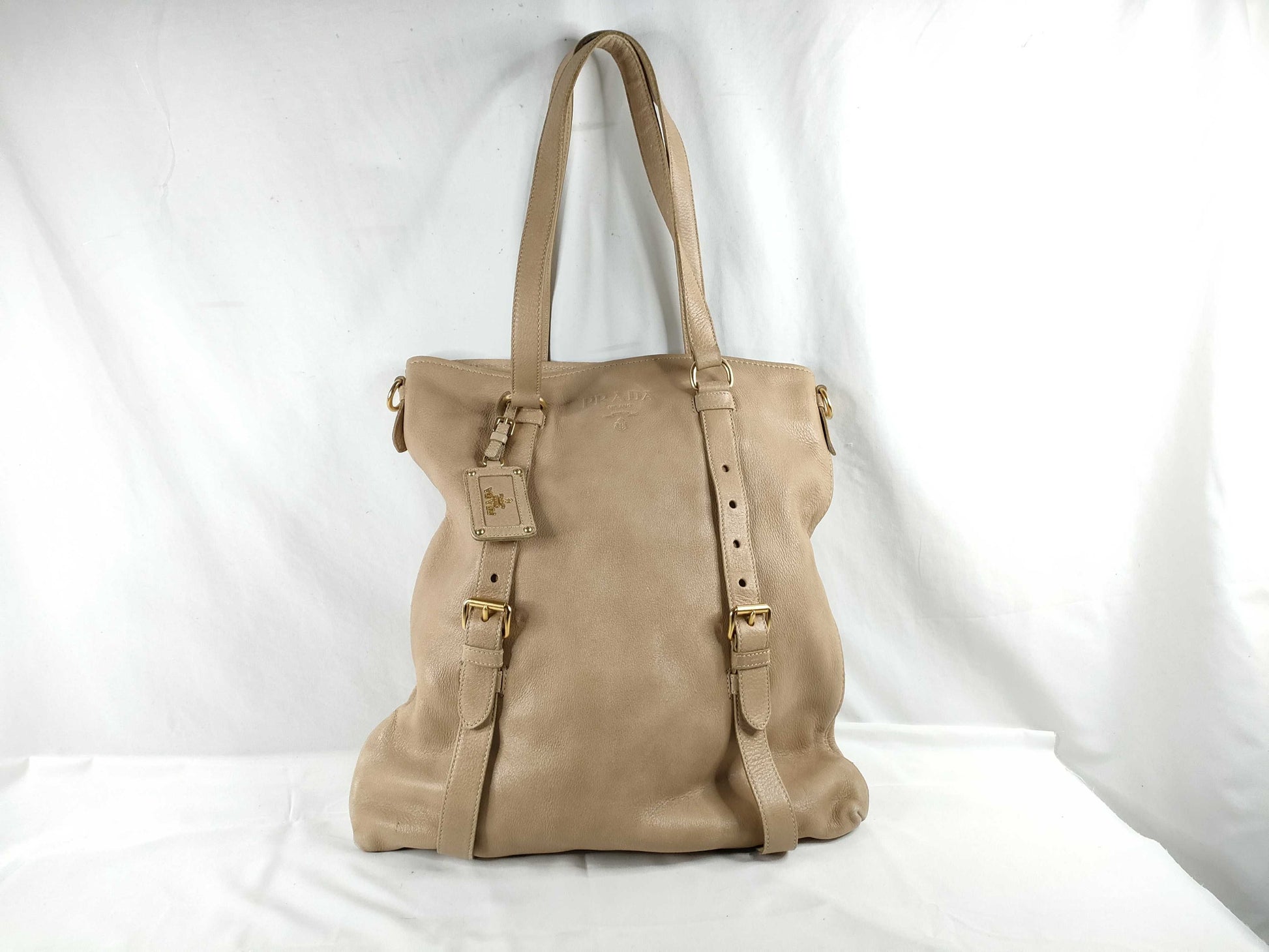 PRADA Prada Leather Tote Bag