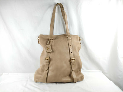 PRADA Prada Leather Tote Bag