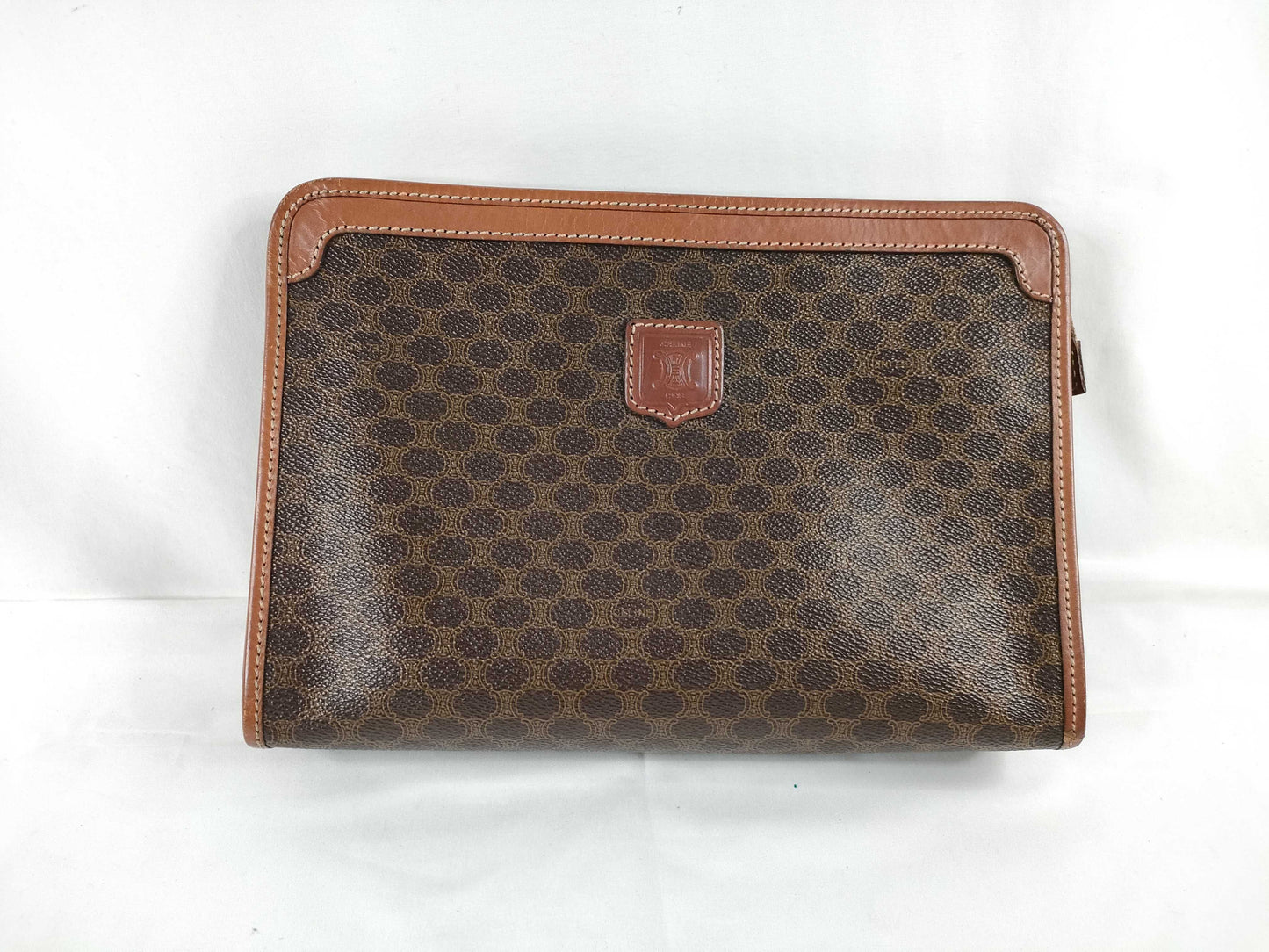 CELINE Macadam Clutch Bag