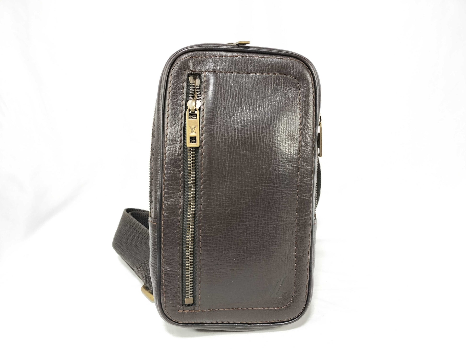 LOUIS VUITTON Utah Louis Vuitton Body Bag/Siu/M92535/Utah/Cafe/TH5007 Shoulder Bag