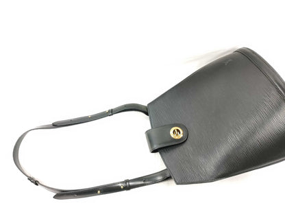 LOUIS VUITTON Epi Louis Vuitton Shoulder Bag Cluny M52252 Epi Noir VI0925 Shoulder Bag