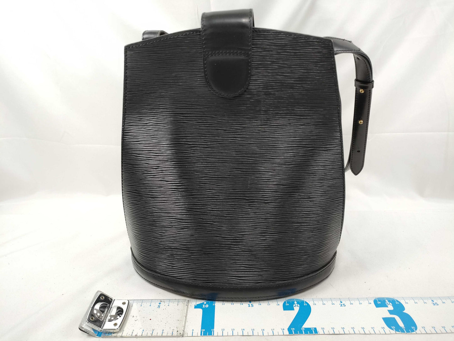 LOUIS VUITTON Epi Louis Vuitton Shoulder Bag Cluny M52252 Epi Noir VI0925 Shoulder Bag