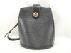 LOUIS VUITTON Epi Louis Vuitton Shoulder Bag Cluny M52252 Epi Noir VI0925 Shoulder Bag