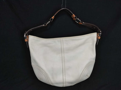 COACH / One-Shoulder Bag / 3651 / Hobo / Leather / Off-White Shoulder Bag