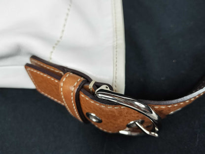 COACH / One-Shoulder Bag / 3651 / Hobo / Leather / Off-White Shoulder Bag