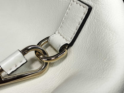 Chloe Backpack/Fay/Leather/Off-White Backpack