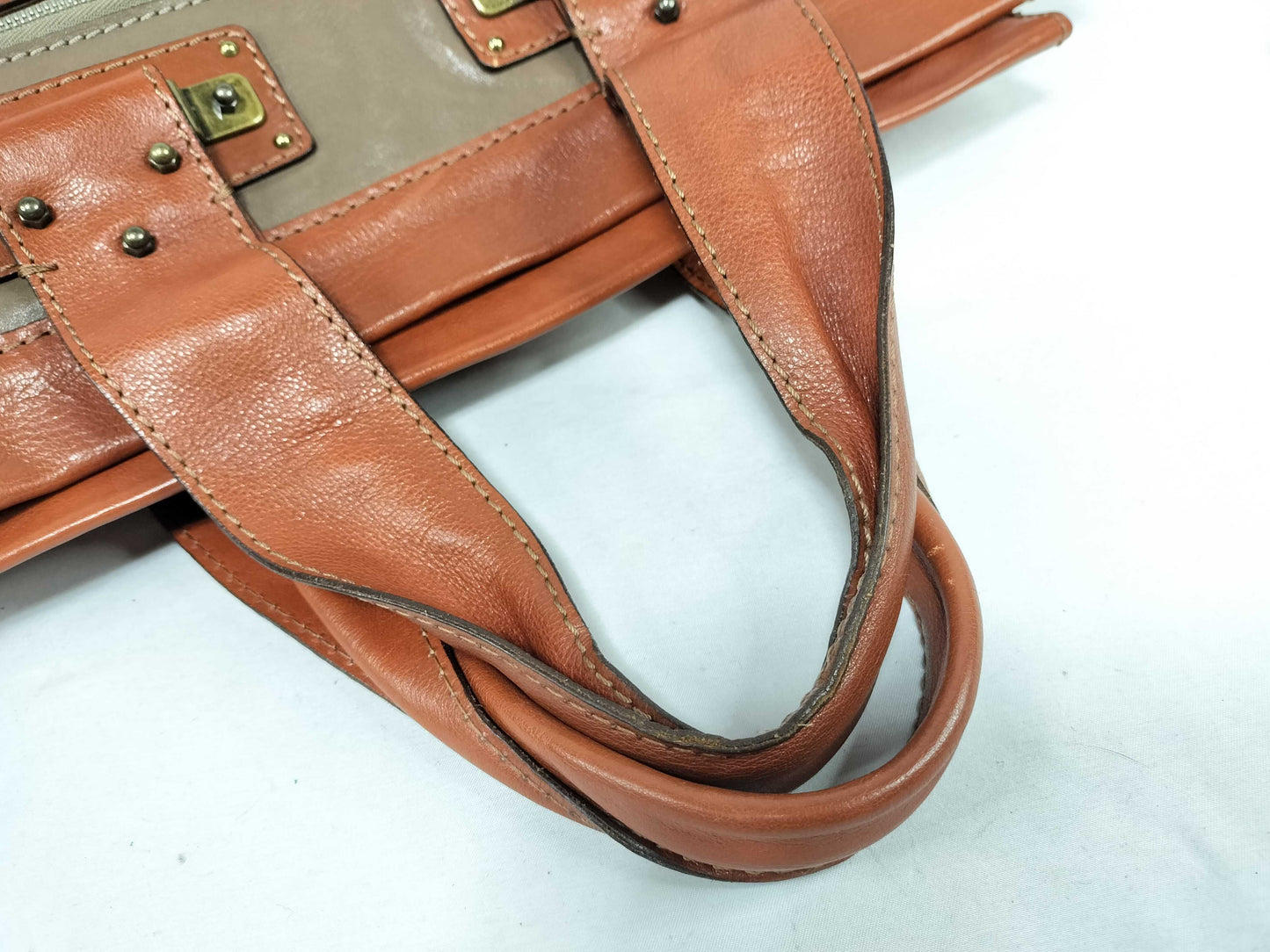 Chloe / Tote Bag / Tracy / Calfskin / Brown Tote Bag