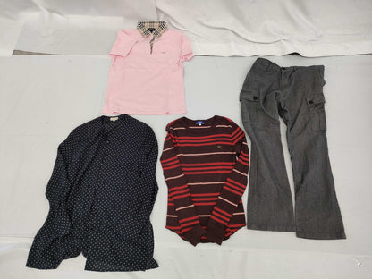 BURBERRY / 4 pieces of clothing / As is Tops