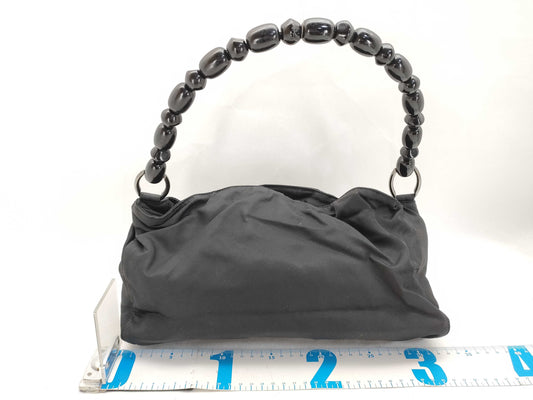 Dior Christian Dior Maris Pearl Handbag Nylon/Black Handbag