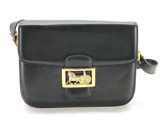 CELINE CELINE Shoulder Bag Leather/Black Shoulder Bag