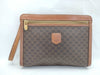 CELINE Macadam Clutch PVC/Brown Clutch Bag