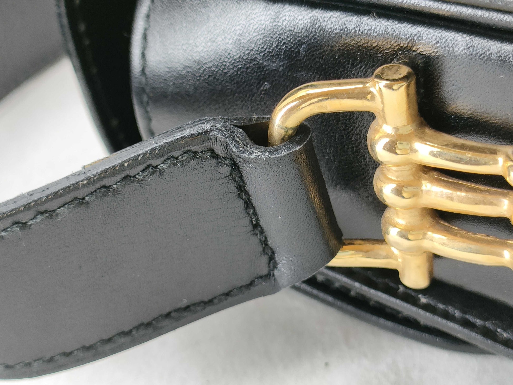 CELINE CELINE Shoulder Bag Leather/Black Shoulder Bag