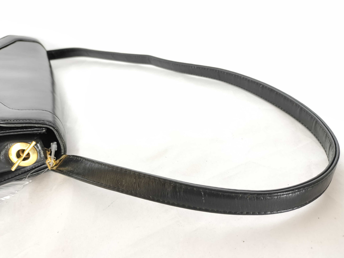 Christian Dior Christian Dior Logo Mini Shoulder Bag Leather/Black